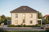 Nordansicht - 7 Zimmer Einfamilienhaus in München