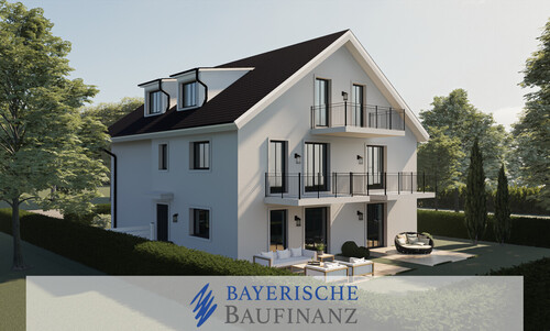 *GARTENANSICHT* - • SEHR ZU EMPFEHLEN: NEUBAU DHH • 5 SCHLAFZIMMER •SEHR GUTER PREIS •NÄHE EUROPÄISCHE SCHULE PERLACH•