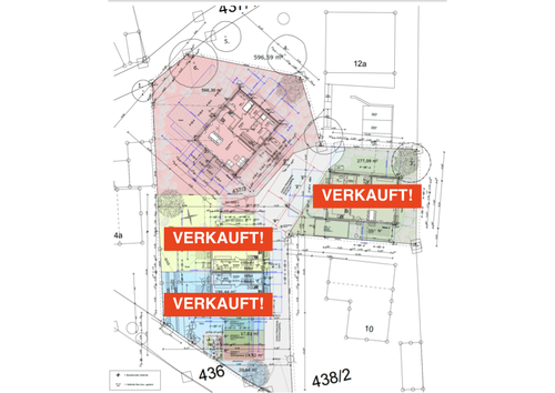 Plan verkaufte Grundstücke - Grundstück zum Kaufen in Weßling / Neuhochstadt