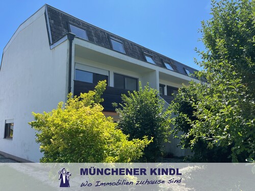 Rückansicht - 4 Zimmer Reihenendhaus in Gröbenzell