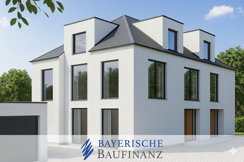 *HAUSEINGANG* - • SUPER PREIS IM NEUBAU • FAMILIENFREUNDLICHE DHH 192 QM WFL • 5 SCHLAFZUMMER • SÜD-LAGE GERMERING •