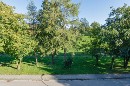 Straßenansicht vom Balkon aus - 3 Zimmer Etagenwohnung zum Kaufen in München