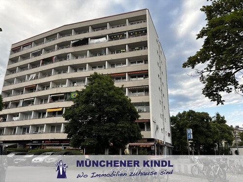Gebäude - 1 Zimmer Appartement in München