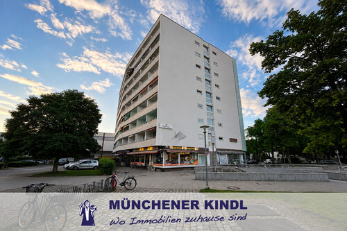Gebäude - ***Kapitalanlage in München: Vermietetes Apartment mit U-Bahn vor der Haustür***