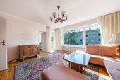 Wohnzimmer - Etagenwohnung mit 94,66 m&sup2; in München zum Kaufen