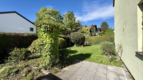 Garten - Doppelhaushälfte mit 139,00 m&sup2; in Krailling zum Kaufen