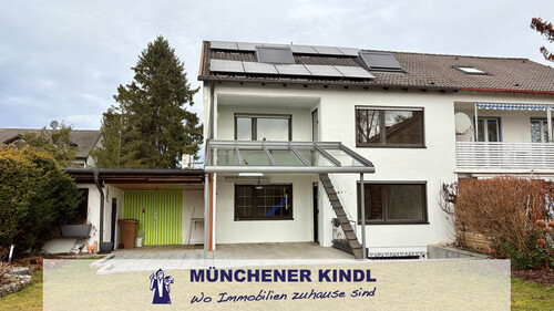 Gartenansicht - ***Sanierte Doppelhaushälfte mit Einliegerwohnung – Ruhig, familienfreundlich, bezugsbereit***