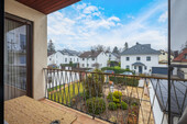 Ausblick Süd-Balkon - 6.5 Zimmer Doppelhaushälfte zum Kaufen in München