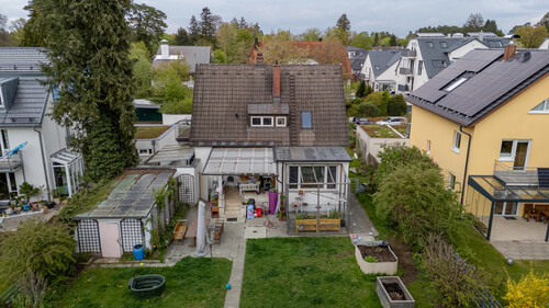 Ansicht - Großzügiges, ca. 967 qm Grundstück mit Altbestand in bester Lage von Waldtrudering