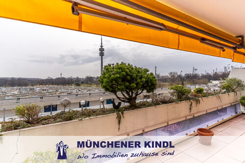 Balkon - 3 Zimmer Etagenwohnung zum Kaufen in München