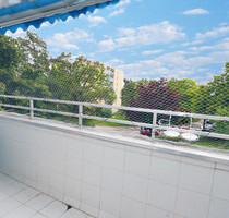 **Blick ins Grüne** ruhige 3-Zimmer-Wohnung **sonniger Balkon** nahe S- und U-Bahn !! bezugsfrei !! - München