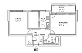Grundriss - 2 Zimmer Etagenwohnung zum Kaufen in Germering