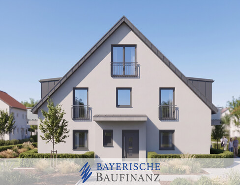 *HAUSEINGANG* - • 6 % MIETRENDITE + SONDER-AFA FÜR NEUBAU VERMIETET • CO-LIVING IN FELDMOCHING • U-S-BAHN 450 M •