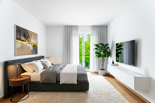 Schlafzimmer (Visualisierung) - 