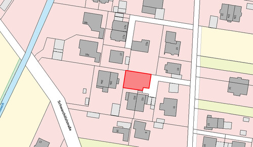 Lageplan - Grundstück in München / Feldmoching