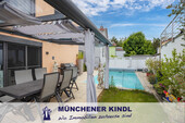 Ansicht Garten - Einfamilienhaus mit 159,42 m&sup2; in Unterschleißheim/Lohhof zum Kaufen