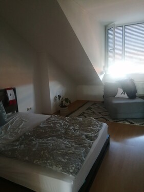 Schlafzimmer - Dachgeschoßwohnung mit 57,00 m&sup2; in Freising zum Kaufen