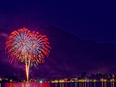 Feuerwerk beim Seefest in Rottach-Egern - 