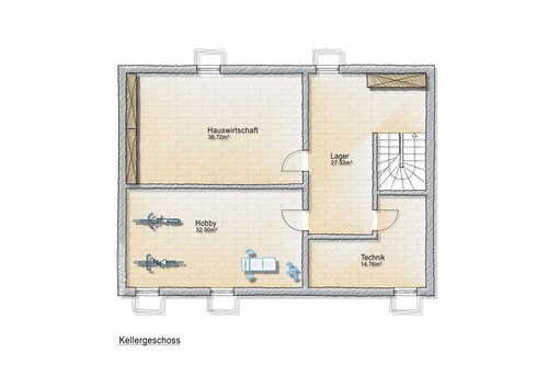 ***KELLERGESCHOSS*** - 
