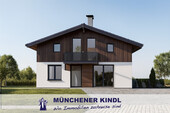 Ansicht West - ***Rottach-Egern – Neubau-Einfamilienhaus mit Zweitwohnsitzzulassung***