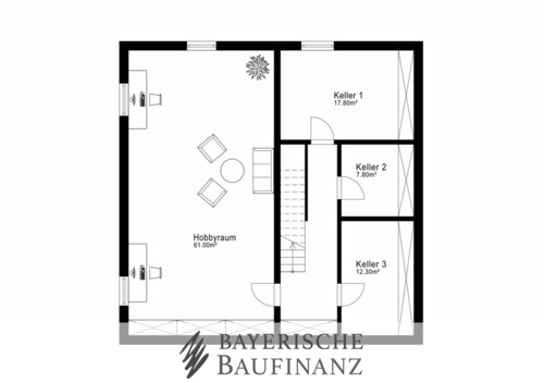*UNTERGESCHOSS* - Einfamilienhaus mit 217,00 m&sup2; in Starnberg / Söcking zum Kaufen