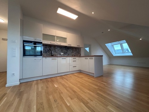 Küche - Dachgeschoßwohnung mit 60,00 m² in Karlsfeld zum Kaufen