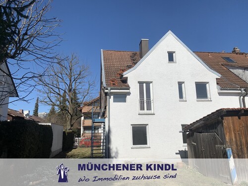 Südseite Hausansicht - Grundstück in München