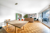 Wohnzimmer - 3 Zimmer Etagenwohnung zum Kaufen in München