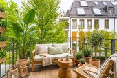 Balkon (Visualisierung) - 2 Zimmer Etagenwohnung in München
