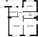Foto - Etagenwohnung mit 42,71 m&sup2; in Alfeld zur Miete