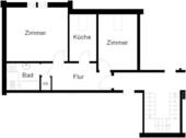 2-Zimmer-Wohnung - 