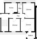 3-Zimmer-Wohnung - 