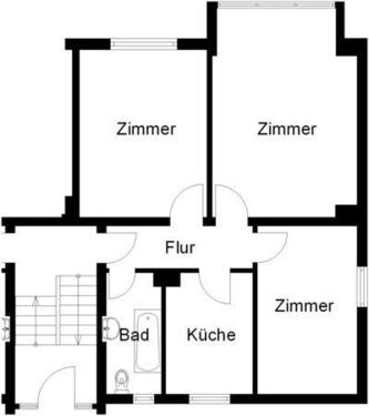 3-Zimmer-Wohnung - 3 Zimmer Erdgeschoßwohnung in Alfeld
