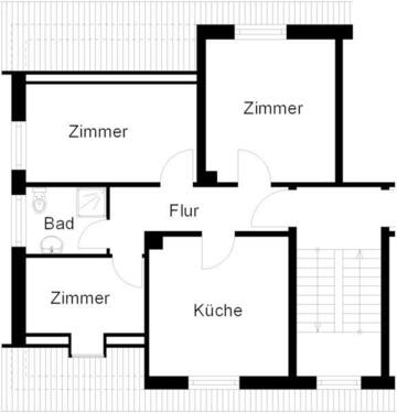 3-Zimmer-Wohnung - 