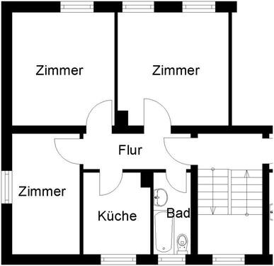 3-Zimmer-Wohnung - 