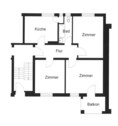 3-Zimmer-Wohnung - 3 Zimmer Erdgeschoßwohnung zur Miete in Alfeld