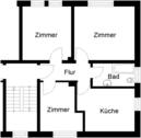 3-Zimmer-Wohnung - 