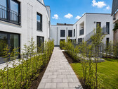 Innenhof - 2.5 Zimmer Maisonettenwohnung zur Miete in Düsseldorf