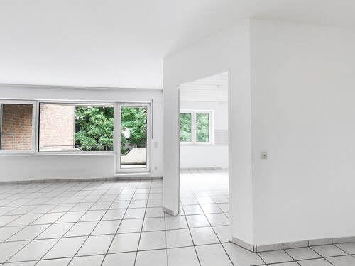 Wohnzimmer - Herzogenrath - Licht. Raum. Lebensqualität. 3-Zimmer-Wohnung mit Balkon & Tiefgarage
