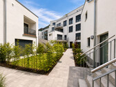Innenhof - 3 Zimmer Maisonettenwohnung zur Miete in Düsseldorf
