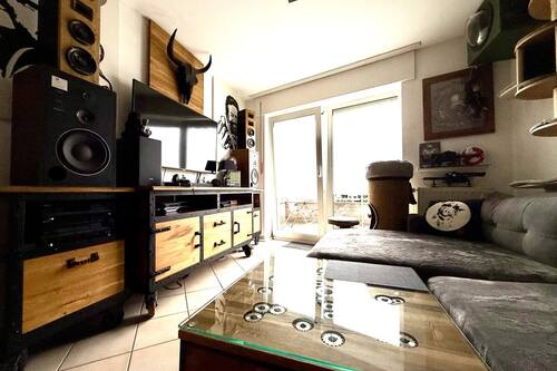 Wohnzimmer - Etagenwohnung mit 39,76 m² in Herzogenrath zum Kaufen