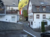 Blick aus dem Fenster auf die Laufenstraße - 