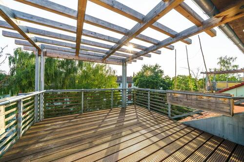 Terrasse - Fit ohne Lift! Lichtdurchflutete Dachterrassenwohnung in Toplage