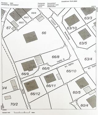 Lageplan - Erschlossenes Grundstück in begehrter Wohngegend.