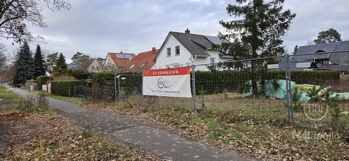Blick zum Grundstück (2) - Grundstück zum Kaufen in Falkensee