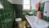 Das Wannenbad im Obergeschoss - 