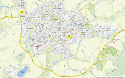 Geolyzer Kartenausschnitt - 
