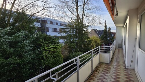 Der Balkon liegt vor - Etagenwohnung mit 107,00 m&sup2; in Mettmann zum Kaufen