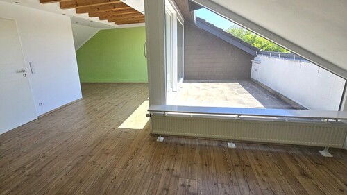 Das später ausgebaute Dachstudio - 