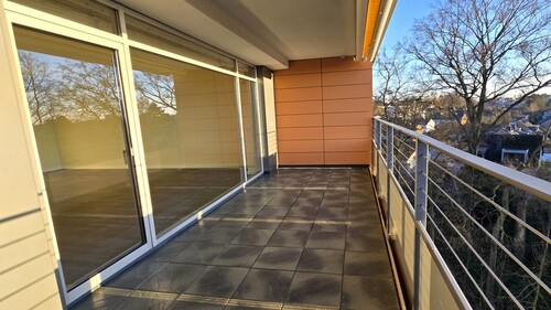 Die Loggia kann vom Wohnraum - 